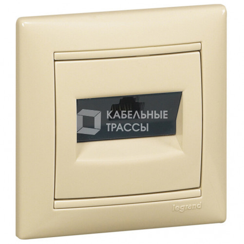 Valena Сл. кость Розетка комп(RJ45) 1-ая 6 кат UTP | 774146 | Legrand