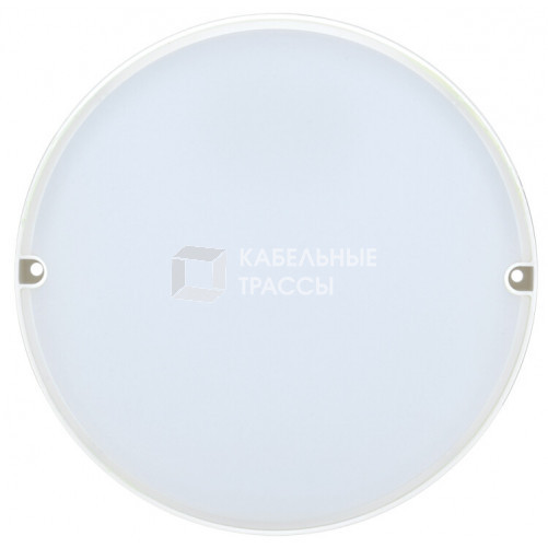 Светильник светодиодный пылевлагозащищенный для ЖКХ ДПО 2008 18Вт IP54 6500К круг белый | LDPO0-2008-18-6500-K01 | IEK