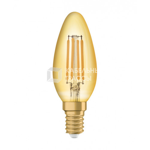 Лампа светодиодная 1906LEDCB35 4W/824 230VFILGDE1410X1 | 4058075293434 | OSRAM