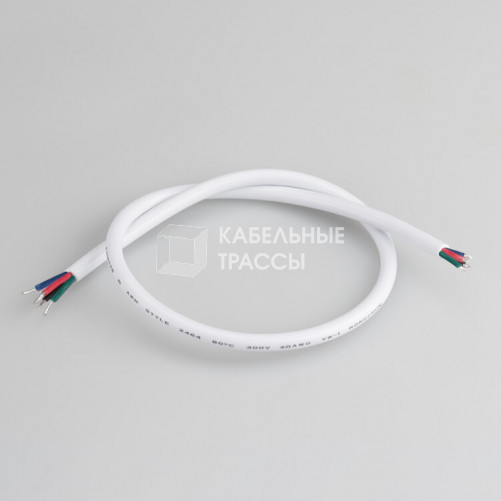 Провод питания ARL-MOONLIGHT-20AWG-4W-D6-CU-500 White | 028124 | Arlight