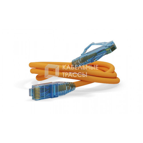 PC-LPM-UTP-RJ45-RJ45-C6-3M-LSZH-OR Патч-корд U/UTP, Cat.6 (100% Fluke Component Tested), LSZH, 3 м, оранжевый | 230264 | Hyperline