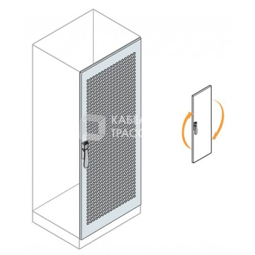 Дверь с перворацией д.шкафа 2000х800 | EC2084 | ABB