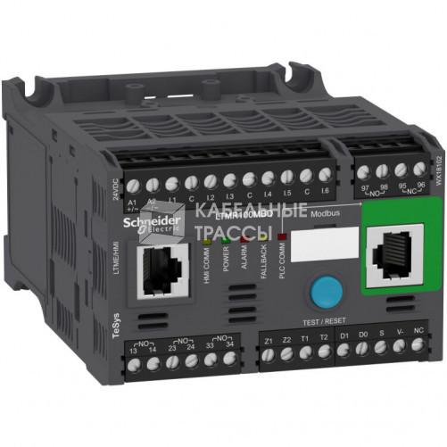 РЕЛ.TESYS TMODBUS 5-100A 24VDC | LTMR100MBD | Schneider Electric