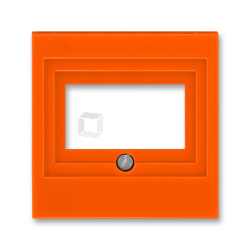 ABB Levit Оранжевый / дымчатый чёрный Накладка для розеток USB / HDMI / VGA Оранжевый | 5014H-A00040 66 | 2CHH290040A4066 | ABB
