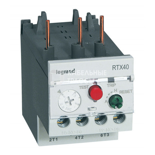 RTX3 40 Тепловое реле с дифференциальной защитой 1.6-2.5A для CTX3 22, CTX3 40 | 416666 | Legrand