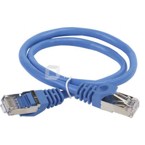 Коммутационный шнур (патч-корд), кат.5Е FTP, 1,5м, синий | PC03-C5EF-1M5 | ITK