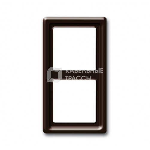 Рамка 2-постовая, серия Allwetter 44, цвет коричневый | 1730-0-0277 | 2CKA001730A0277 | ABB