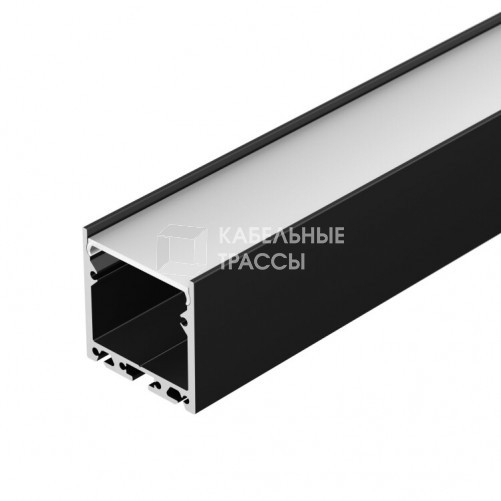 Профиль с экраном SL-LINE-3535-2500 BLACK+OPAL | 027986 | Arlight