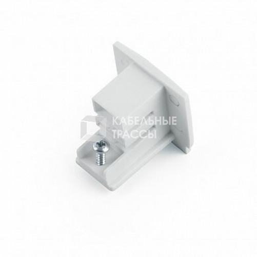 Заглушка декоративная для трехфазного шинопровода PRO-0432, белая ,91260 | 41076 | FERON