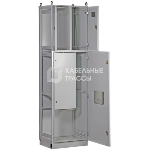 Шкаф напольный цельносварной ВРУ-3 20.60.45 IP54 TITAN | YKM3-C3-2064-54 | IEK