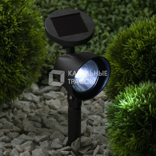 Cветильник садовый декоративный 3 LED на солнечной батарее ERAUF012-11 | Б0044220 | ЭРА