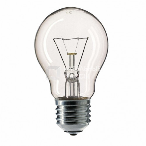 Лампа накаливания ЛОН Stan 75W E27 230V A55 CL 1CT/12X10 | 926000004004 | PHILIPS