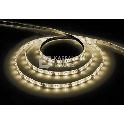 Лента светодиодная LS603/ 60SMD(2835)/м 4.8Вт/м 12V 5000*8*1.22мм 3000К | 27597 | FERON