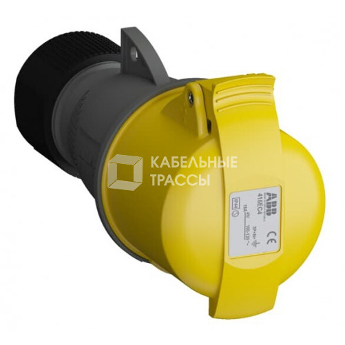 Розетка кабельная Easy&Safe 416EC4,16А,3P+N+E,IP44,4ч|2CMA102021R1000| ABB