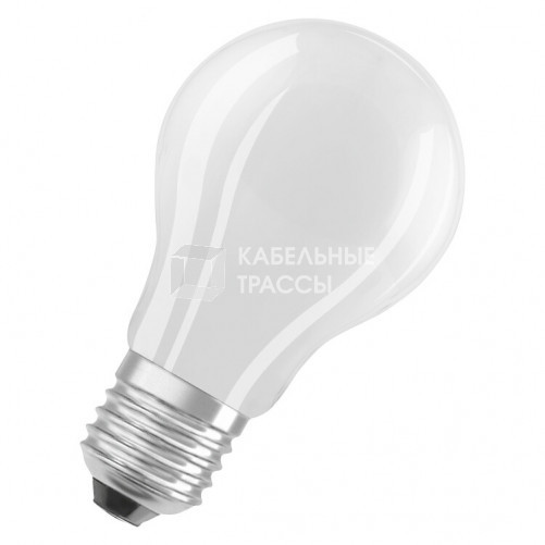 Лампа светодиодная дммируемая матовая Е27 PARATHOM DIM CL A GL FR 60 dim 7W/827 E27 | 4058075287402 | Osram