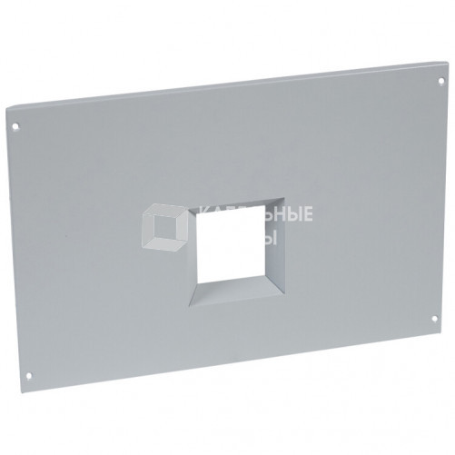 Металлическая лицевая панель - XL3 4000 - с нетеряемыми винтами - для 2 DPX 1600 фиксированного исполнения | 020986 | Legrand