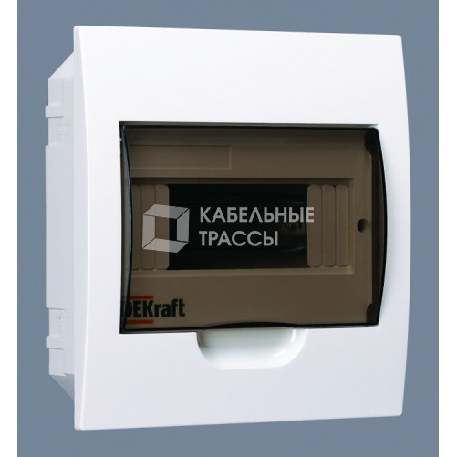 Корпус пласт. встраиваемый 8 модулей, IP41, ЩРВ- | 31003DEK | DEKraft