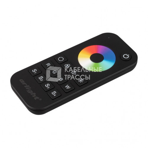 Пульт SMART-R28-RGBW Black (1 зона, 2.4G) | 023479 | Arlight