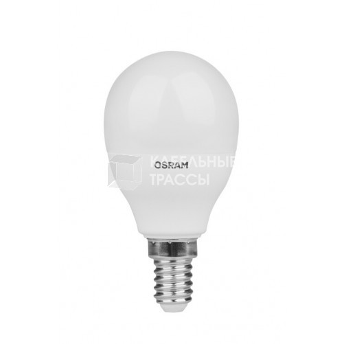 Лампа светодиодная LED Value LVCL-P75 10SW/865 230V E14 10X1 | 4058075579774 | OSRAM