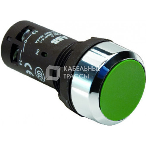 Кнопка CP2-30G-10 зеленая с фиксацией 1HO | 1SFA619101R3012 | ABB