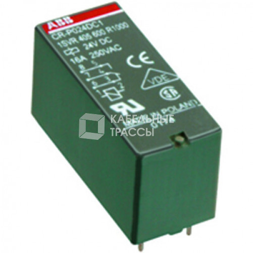 Реле CR-P012DC1 12B DC 1ПК (16А) | 1SVR405600R4000 | ABB