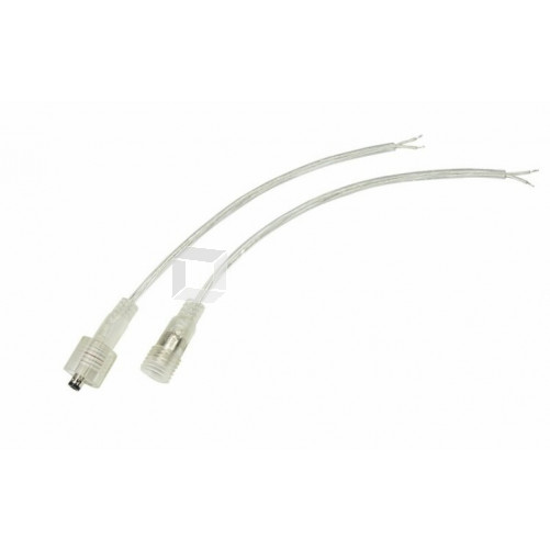 Соединительный кабель (2pin) герметичный (IP67) 2х0.35 мм? 300 V прозрачный | 11-9322 | REXANT