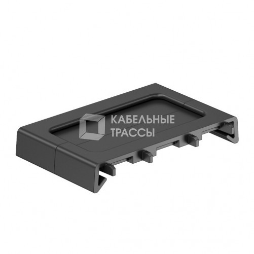 Кабельный вывод 48x77x12 мм, черный | 6288638 | OBO Bettermann
