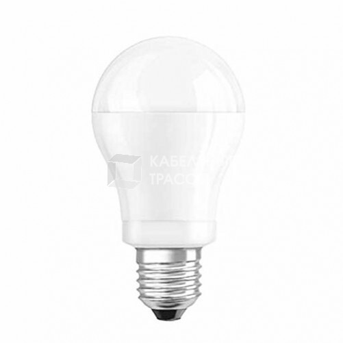 Лампа светодиодная LED 10Вт Е27 230В 2700К LS CLA 70 груша d60x107мм | 4052899917491 | Osram