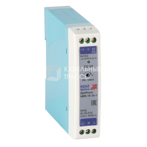 Блок питания OptiPower MDR-10-24-1 | 284538 | КЭАЗ