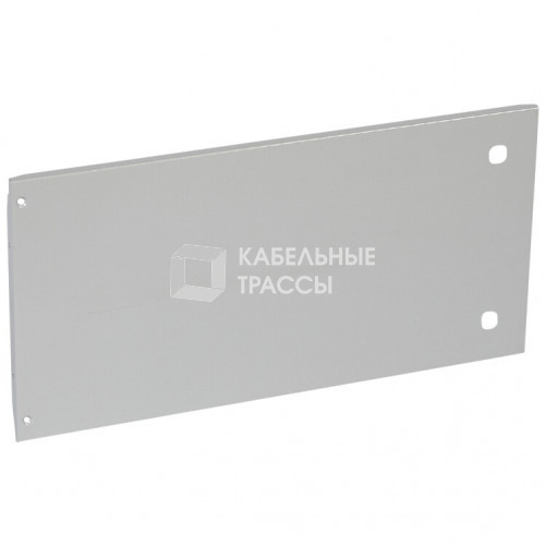 Сплашная металлическая лицевая панель с нетеряемыми винтами - XL3 4000 - высота 300 мм - 24 модуля | 021248 | Legrand