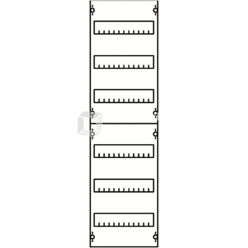 Панель для модульных уст-в 1ряд/6 реек | 1V23A | ABB