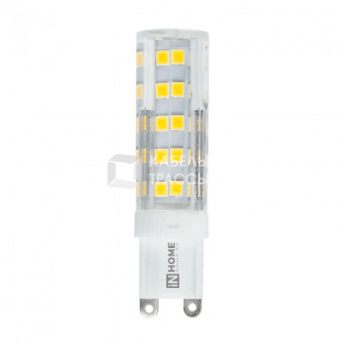 Лампа светодиодная LED-JCD-VC 9Вт 230В G9 3000К 810Лм | 4690612019925 | IN HOME