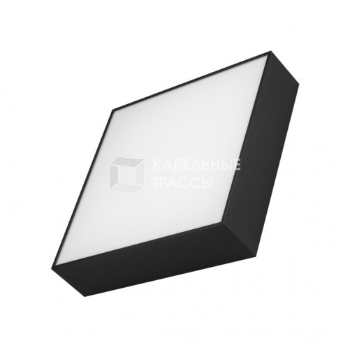 Светильник SP-QUADRO-S250x250-25W Warm3000 (BK, 120 deg, 230V) (Arlight, IP40 Металл, 3 года) | 034788 | Arlight