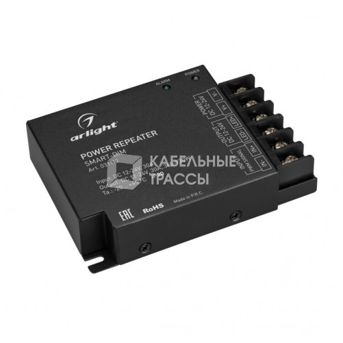 Усилитель SMART-DIM (12-24V, 1x30A) (Arlight, IP20 Металл, 5 лет) | 031112 | Arlight