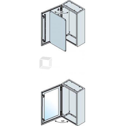 SR2 Корпус шк.(дв.со стеклом)500х400х200 | SRN5420VK | ABB