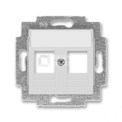 ABB Levit Серый Накладка с суппортом для информационных разъёмов | 5014H-A01018 16 | 2CHH291018A4016 | ABB