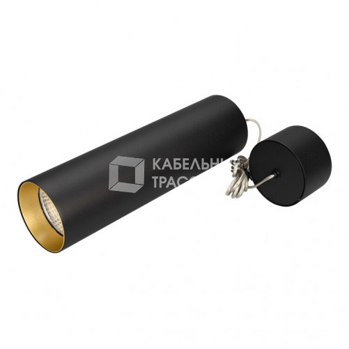 Светильник SP-POLO-HANG-LONG300-R85-15W Day4000 (BK-GD, 40 deg) | 027406 | Arlight