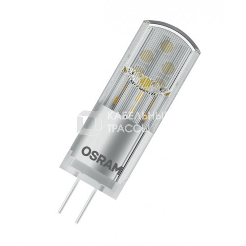 Лампа светодиодная PARATHOM PIN 2, 4W, G4, 12в LEDPPIN30 CL 2, 4W/827 12V G4 FS1 | 4058075811492 | Osram