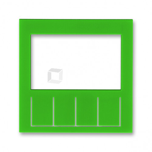 ABB Levit Зелёный / дымчатый чёрный Сменная панель на накладку терморегулятора / таймера Зелёный | ND3292H-A11 67 | 2CHH910011A8067 | ABB