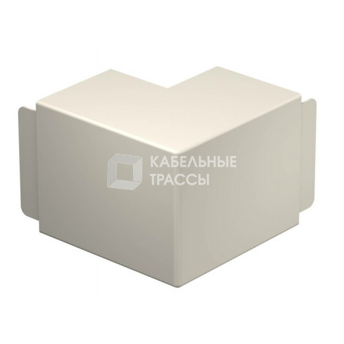 Крышка внешнего угла кабельного канала WDK 100x130 мм (ПВХ,кремовый) (WDK HA100130CW) | 6161154 | OBO Bettermann