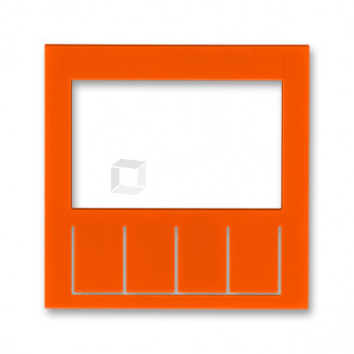 ABB Levit Оранжевый / дымчатый чёрный Сменная панель на накладку терморегулятора / таймера Оранжевый | ND3292H-A11 66 | 2CHH910011A8066 | ABB
