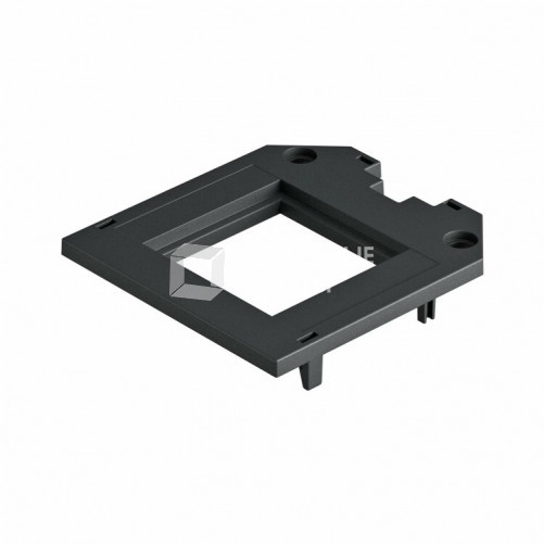 Накладка монтажной коробки UT3 для 1xModul45 82.5x76 мм (полиамид,черный) (UT3 P1) | 7408751 | OBO Bettermann