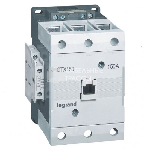 Контактор CTX3 150 3P 150A (AC-3) 2но2нз ~24В | 416260 | Legrand