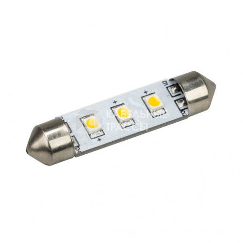 Автолампа ARL-F42-3E Warm White (10-30V, 3 LED 2835) (ANR, Открытый) | 019424 | Arlight