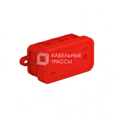 Коробка распределительная A6, 80x43x36 мм, красная (A 6 HF RO) | 2000003 | OBO Bettermann