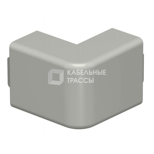 Крышка внешнего угла кабельного канала WDK 15x30 мм (ПВХ,серый) (WDK HA15030GR) | 6158358 | OBO Bettermann