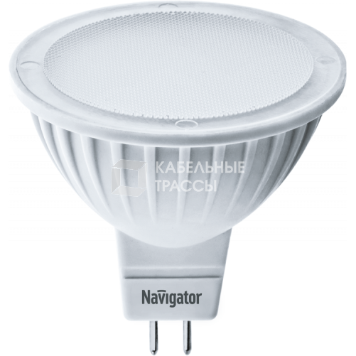 Лампа светодиодная LED 7Вт GU5.3 230В 3000К NLL-MR16-7-230-3K-GU5.3-DIMM диммируемая | 61382 | Navigator