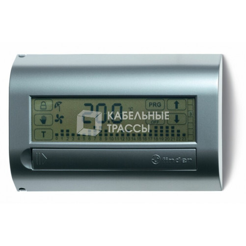 Комнатный цифровой термостат с недельным таймером Touch Basic; сенсорный экран; питание 3В DС; 1СО 5А; монтаж на стену | 1C7190032007PAS | Finder