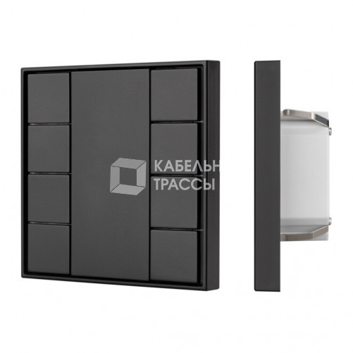 INTELLIGENT ARLIGHT Панель KNX-223-8-BLACK (BUS) | 028759 | Arlight