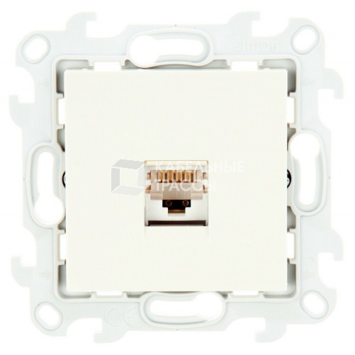 Simon 24 Сл. кость Комп. розетка 1-ая RJ45 кат 5e UTP | 2410598-031 | Simon